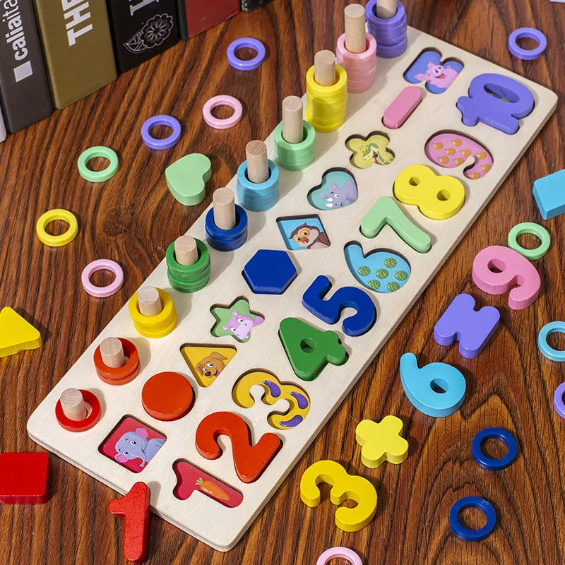 3D Preschool Children Educational Toys