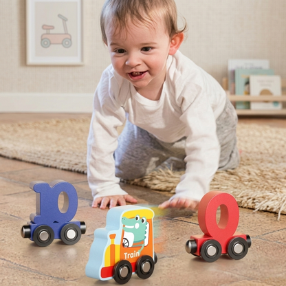 Magnetic Digital Train Educational Toys