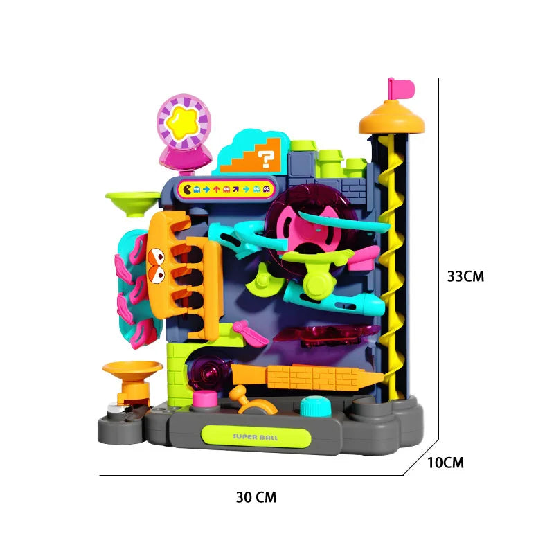 Interactive Montessori Adventure Track Set