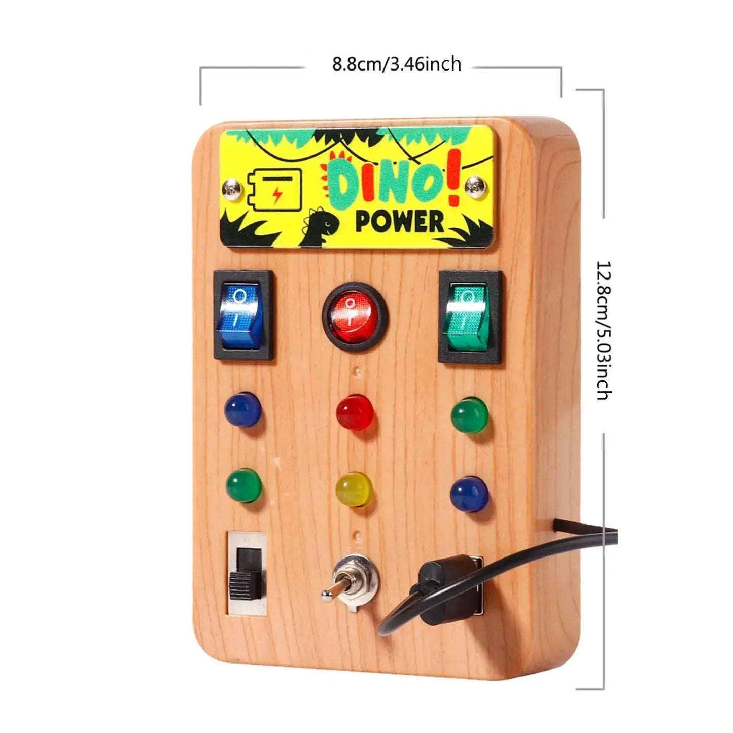Montessori LED Switch Busy Board