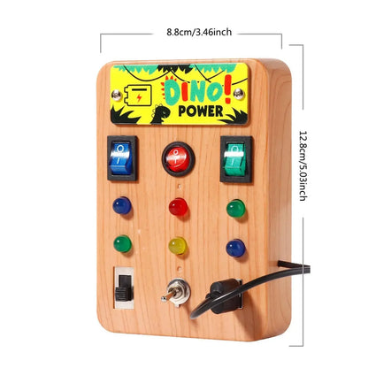 Montessori LED Switch Busy Board