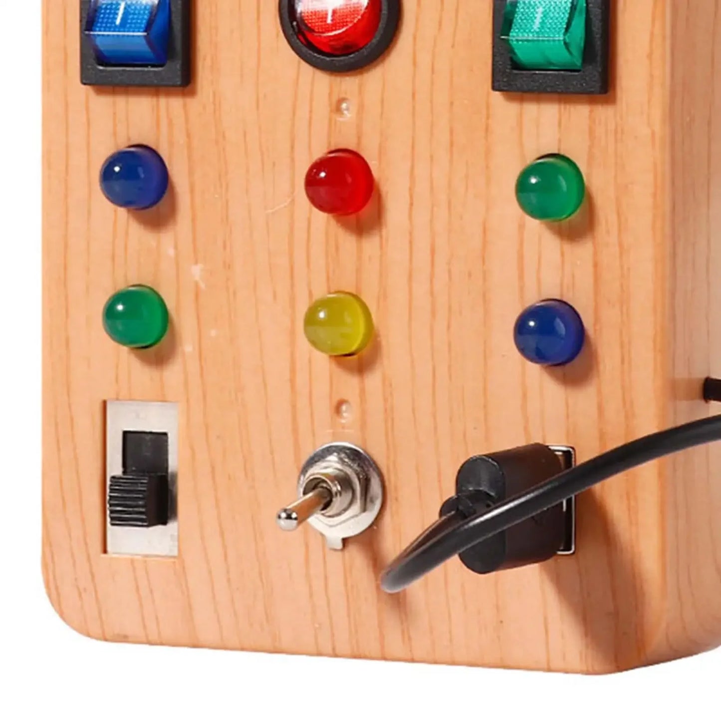 Montessori LED Switch Busy Board
