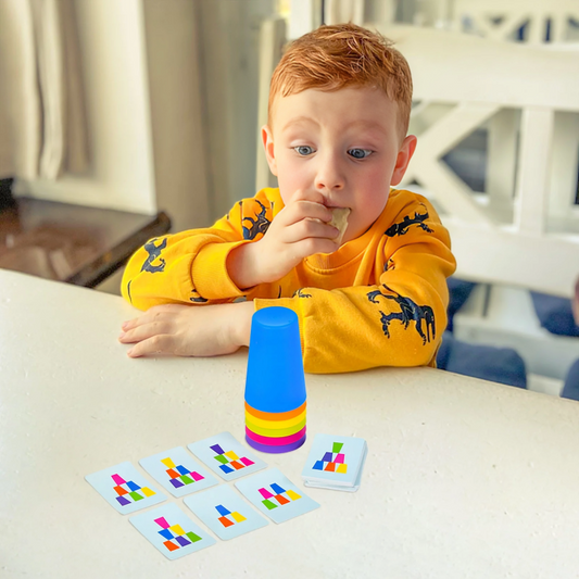 Montessori Toys Mini Stack Cup Game
