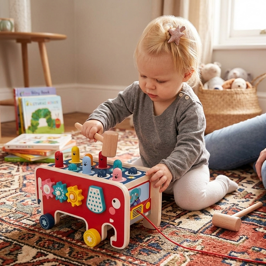 Montessori Magnetic Fishing Activity Cube