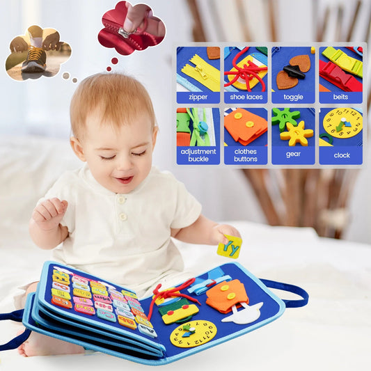Montessori Toys for Toddler Busy Book